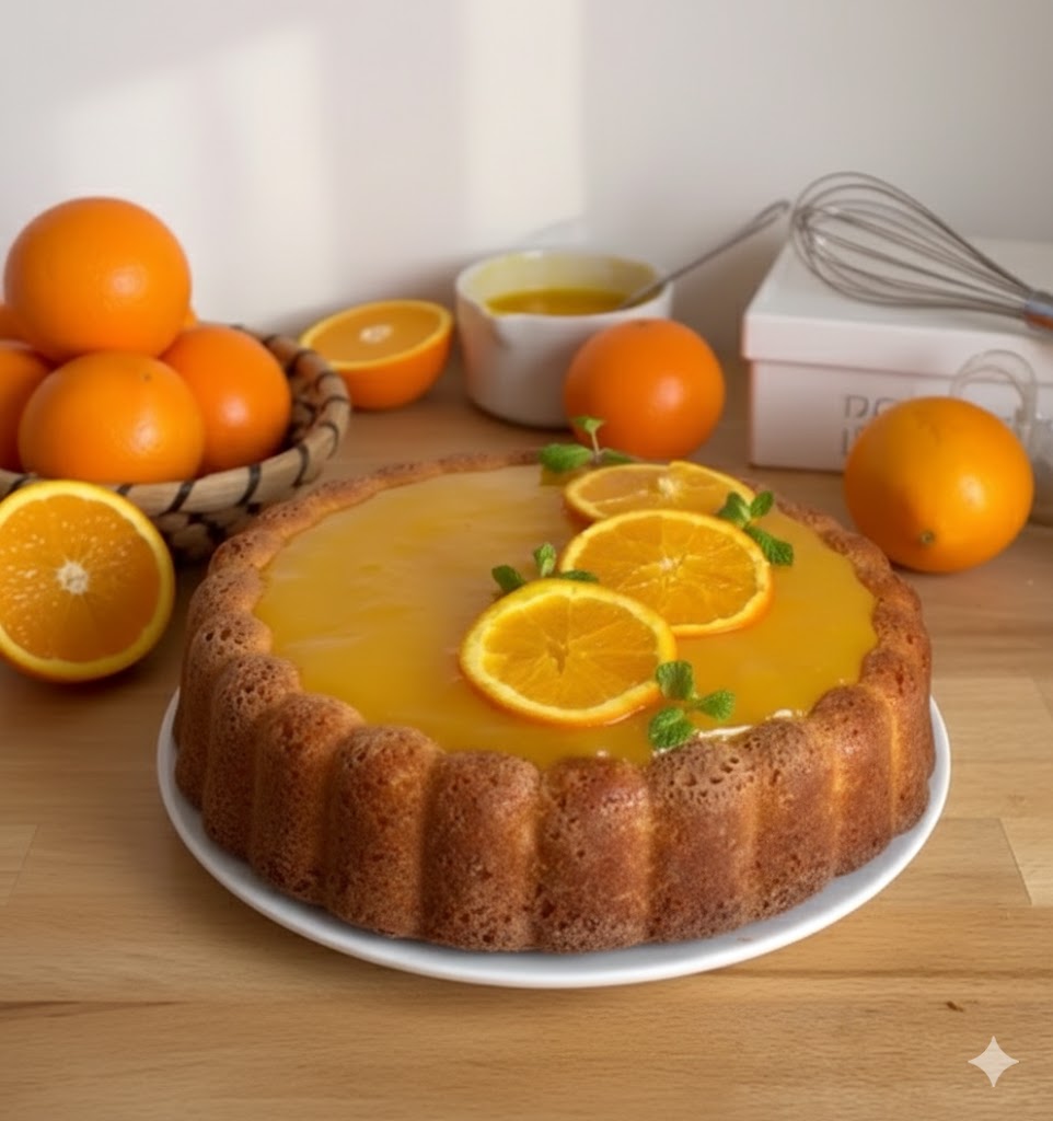 Gâteau Moelleux à l'Orange